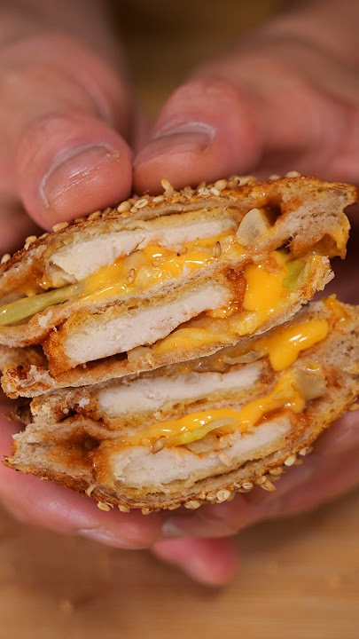 Chicken nugget Big Mac 😋 recipe by @adrianghervan