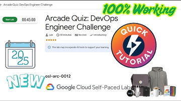 Arcade Quiz: DevOps Engineer Challenge || osl-arc-0012 || #qwiklabs #arcade
