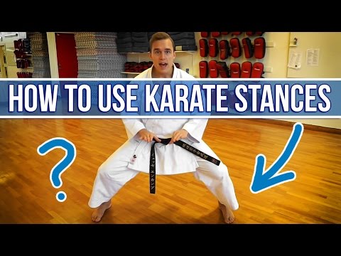 How To Use Karate Stances (Jesse Enkamp)