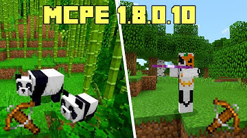Minecraft 1.8.0.10 Beta Crossbow - Minecraft Crossbow & Pandas (Bedrock Beta )