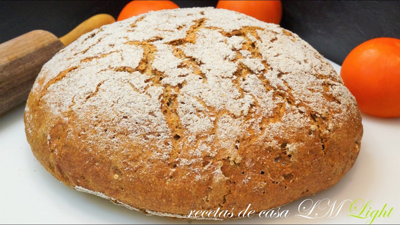 PAN CASERO DE CENTENO MUY FÁCIL DE PREPARAR