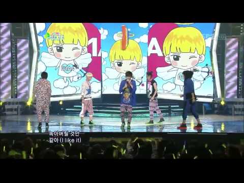 UN사막화방지협약 총회 특집 SBS인기가요 B1A4 [Beautiful Target](641회)