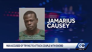 Lee County man threatened victims with sword before shovel attack, deputies say