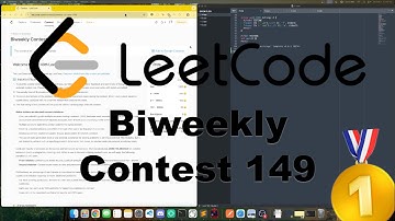 [LOW QUALITY] Leetcode Biweekly Contest 149 Screencast (1st place)