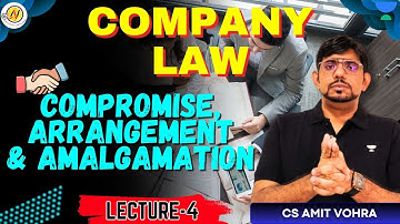 Compromises, Arrangement & Amalgamation Lec-4 || CS Amit Vohra