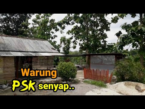 Warung senyap dan sepi bertulis Pe Es Ka di tepi Ladang Desa ternyata itu tulisan Gaul.