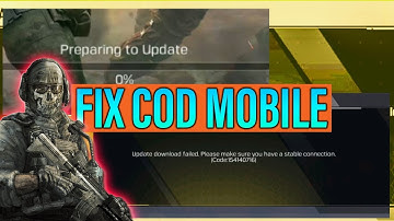 Call of Duty Mobile Not Starting infinite loading Fix Update download failed / Preparing to Update