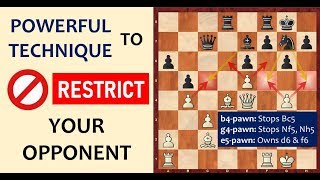 This POWERFUL trick will RESTRICT your opponent's pieces (ideas)!