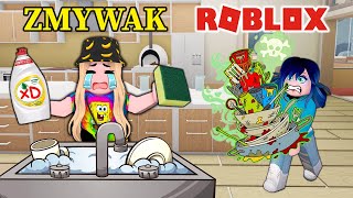 I WASH DISHES 😭 Roblox Dishwashing Simulator 🍴 screenshot 4