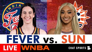 Indiana Fever vs. Connecticut Sun Live Streaming Play-By-Play, Stats | Caitlin Clark WNBA Debut