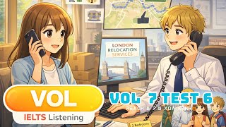 🎯 IELTS Listening Podcast - VOL 7 TEST 6 FULL 4 SECTION- | Phụ đề Anh & Việt |