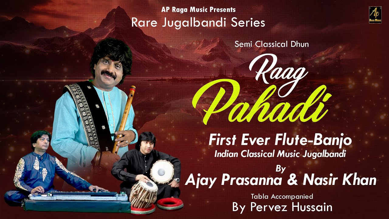 Mystery of Ragas – Raag Pahadi | Soulful Flute & Banjo Fusion