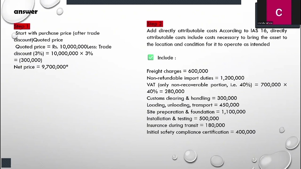 LKAS 16 - property Plant and Equipment | Financial Accounting | Group 10