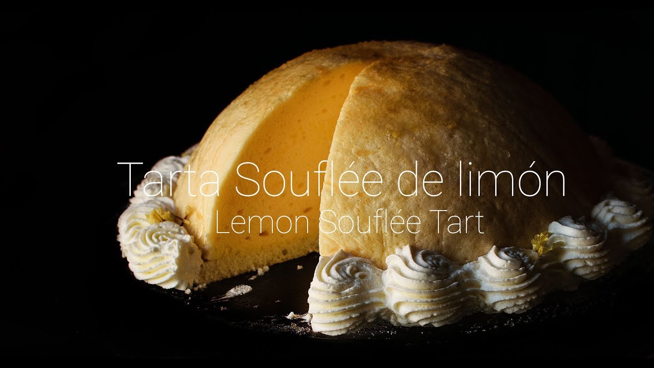 Tarta souflée de limón - Lemon Souflée Tart