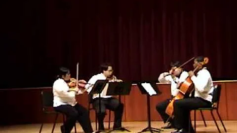 Allegro moderato Quartet Borodin UNC semmer school...