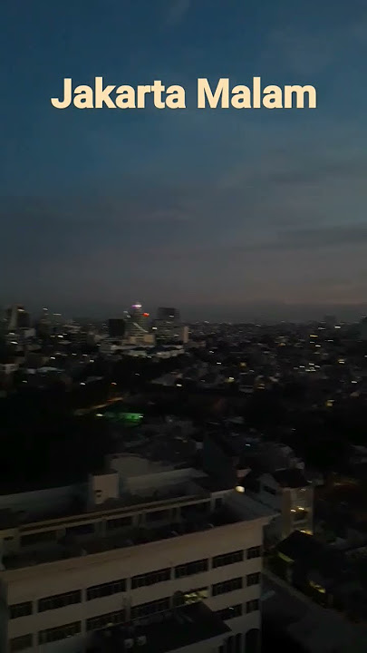 Jakarta Malam #jakarta #vibes #malam #nightview #apartemen #balconyview