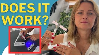 NAIL TEST! - MelodySusie Handheld UV Light Nail Lamp Review