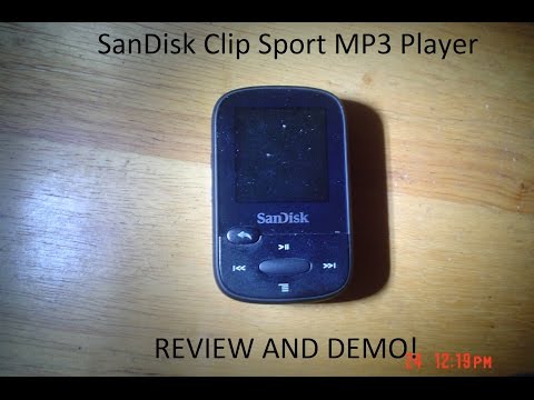 SanDisk Clip Sport MP3 Player Review and Test