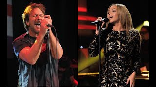 Beyonce \& Eddie Vedder -- Redemption Song