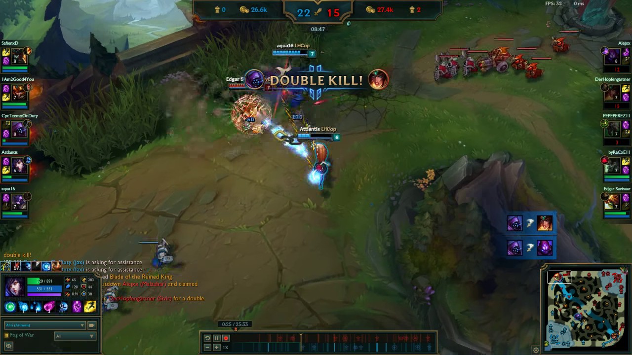 Alistar is helping - AR-URF 2017