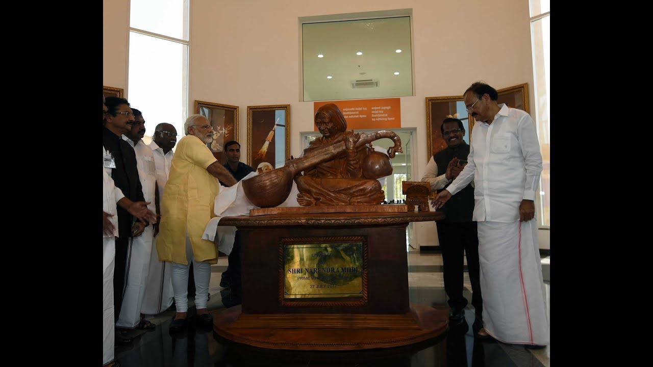 PM Modi inaugurates Dr. APJ Abdul Kalam’s memorial, flags off Kalam Sandesh Vahini at Pei Karumbu
