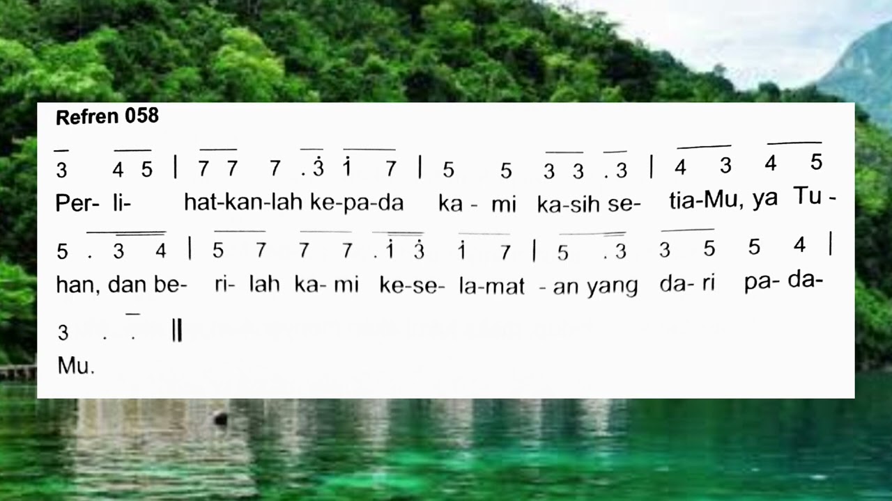 Mazmur Tanggapan Minggu Adven Ke-2 Tahun B