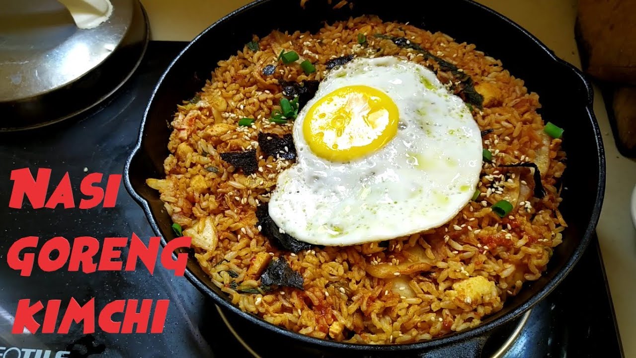 Resepi Nasi Goreng Kimchi Korea / Korean Kimchi Fried Rice ...