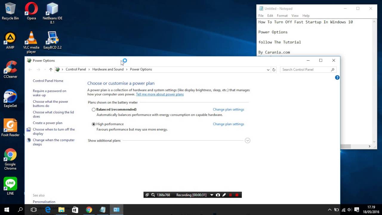 turn on quickboot windows 10 turn on quickboot windows 10