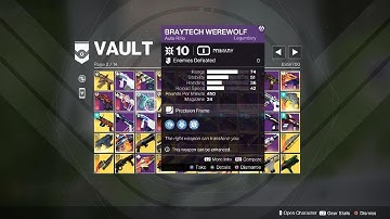 Destiny 2 There is no vault bug or issue