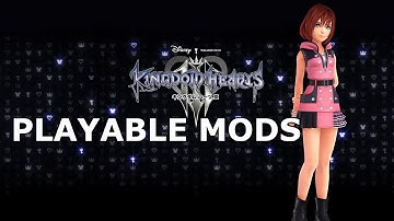 (PC) Kairi Playable Character Mod Showcase - Kingdom Hearts 3 (Dark Inferno X, No Damage, Critical)
