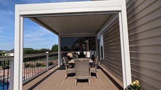 PERGOLUX Series 4 Pro Pergola 10 x 13 install Time Lapse