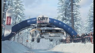 My First Time Driving Group B On A Snowy Stage In Sweden