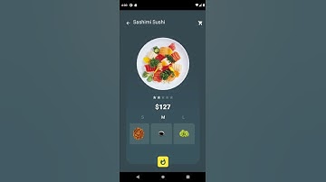Sushi Order Animation - Flutter Challenge (UX/UI)