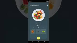 Sushi Order Animation - Flutter Challenge (UX/UI)