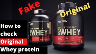 How to check Original ON Gold Standard Whey protein | Authenticity check List |  In Hindi