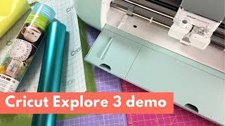 Cricut Explore 3 demo + review 2023