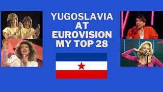 Yugoslavia At Eurovision - My Top 28