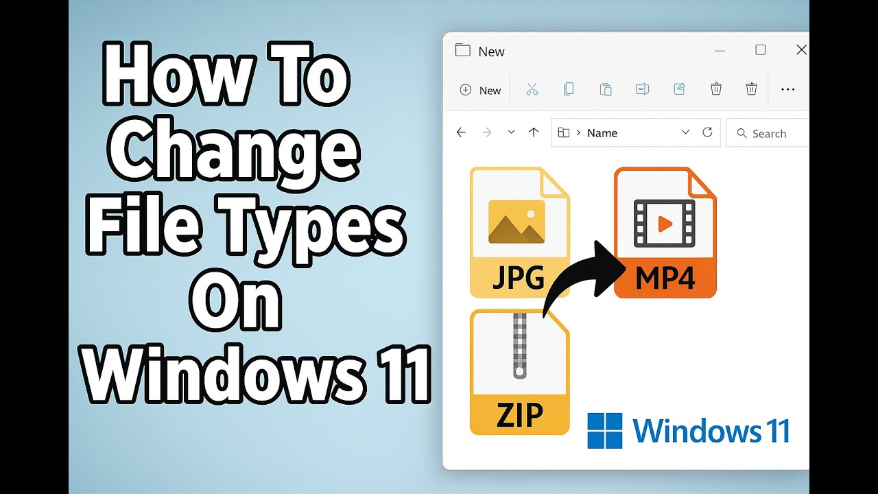 How To Change File Types on Windows 11 🔄📁 (Fast & Easy Guide)