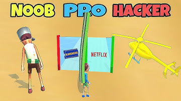 NOOB vs PRO vs HACKER in Investment Run