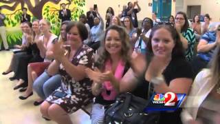 Palmetto Elementary School celebrates tremendous FCAT success Palmetto Elementary School celebrates tremendous FCAT success