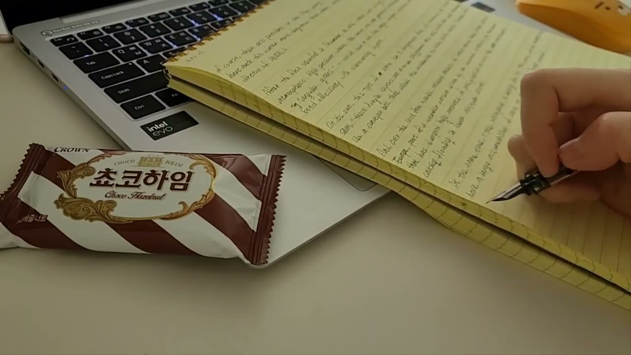 260225 CNN 만년필 영어필사 458일차 Silent Writing | White Noise ASMR