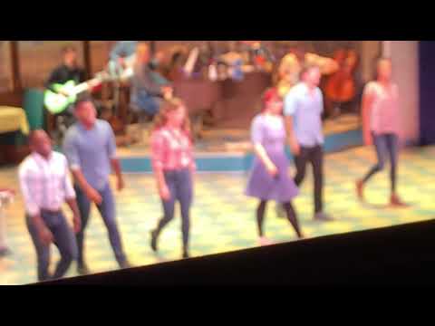 Colleen Ballinger and Todrick Hall’s first Waitress curtain call