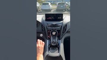 Acura RDX: Hidden Feature