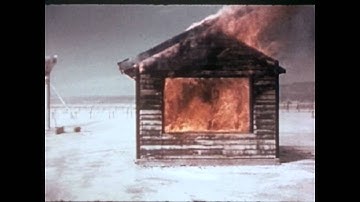 1954 Civil Defense PSA "The House in the Middle"