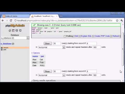 Beginner PHP Tutorial   129   JOIN
