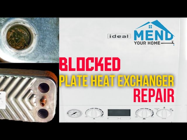 Ideal Logic Plate heat exchanger no hot water combi - YouTube