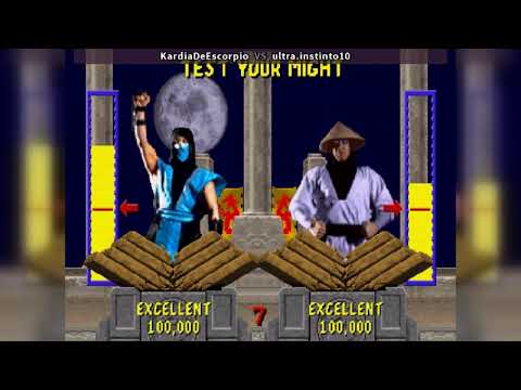 Fightcade 👊 Mortal Kombat 👊🏾 KardiaEscorpio 🇨🇱 Vs Ultra.Instinto10 🇨🇱