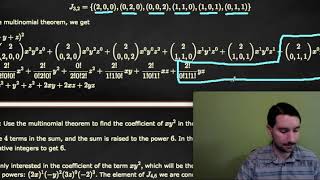 Multinomial Coefficients