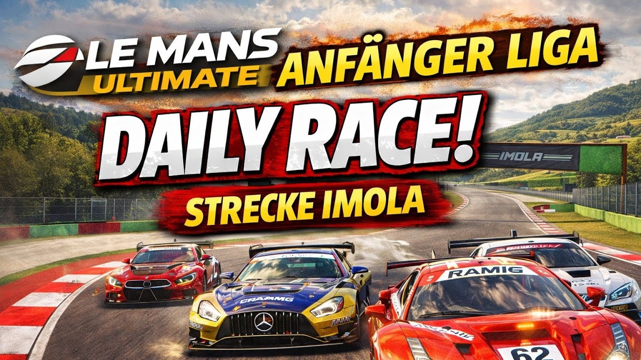 Le Mans Ultimate🔥Daily Race - MEIN erstes PODIUM? | SimRacing Anfänger Rennen (LMU)