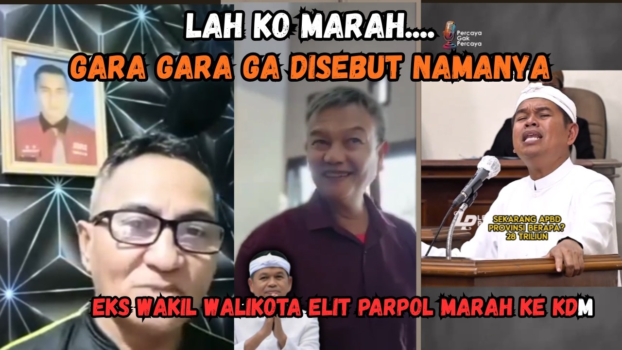 SERANG KDM WALKOT BANJAR KETAHUAN SKANDAL BESAR? ELIT PARPOL JABAR NGAMBEK 